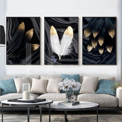 File gốc Tranh treo pha lê gương FT78716 (in ấn) màu sắc trung thực