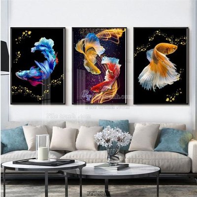 File tranh PSD Tranh treo pha lê gương FT78740 chất lượng cao