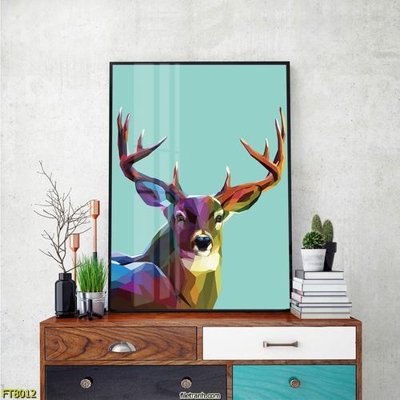 File tranh Tranh trang trí lối vào 1 tấm FT8012 (file gốc) chuẩn màu in