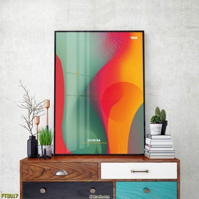 File gốc Tranh trang trí lối vào 1 tấm FT8017 (bản quyền) cho in ấn