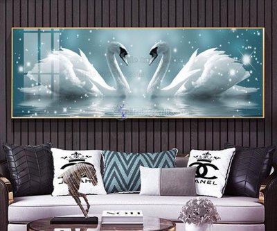 File gốc File tranh hiện đại pha lê gương FT803 (in tráng gương) nghệ thuật