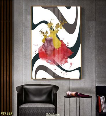 Download file ảnh gốc Tranh trang trí lối vào 1 tấm FT8118 để in ấn