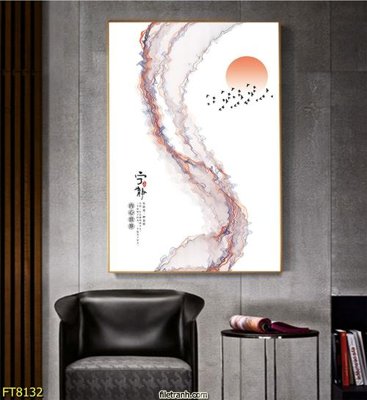 Hình ảnh gốc Tranh trang trí lối vào 1 tấm FT8132 (để in khổ lớn)