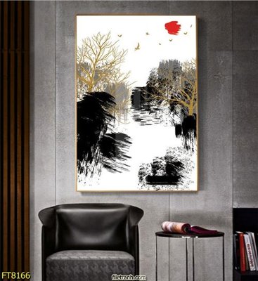 Tệp tin gốc Tranh trang trí lối vào 1 tấm FT8166 (dùng cho in) Tranh trang trí lối vào 1 tấm FT8166