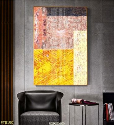 File tranh PSD Tranh trang trí lối vào 1 tấm FT8190 chất lượng cao