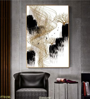 Tải file Tranh trang trí lối vào 1 tấm FT8196 (gốc) in tranh tráng gương