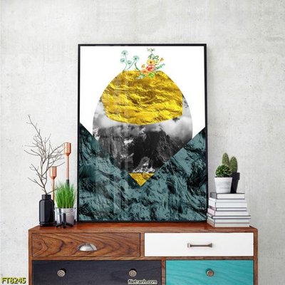 File tranh Tranh trang trí lối vào 1 tấm FT8245 (gốc) chủ đề trẻ em