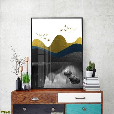 Tải file Tranh trang trí lối vào 1 tấm FT8248 (gốc) làm file in ấn