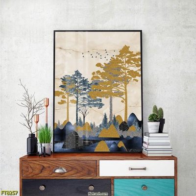 Tải file Tranh trang trí lối vào 1 tấm FT8257 (gốc) chủ đề tôn giáo