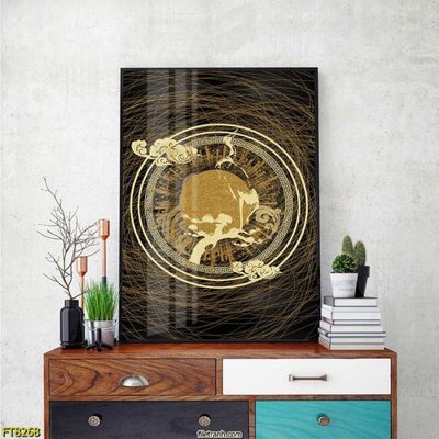 File tranh gốc Tranh trang trí lối vào 1 tấm FT8268 (sắc nét từng chi tiết)