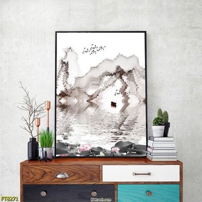 File gốc Tranh trang trí lối vào 1 tấm FT8271 (phiên bản chuẩn) để in ấn