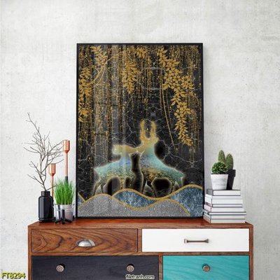 File tranh quảng cáo Tranh trang trí lối vào 1 tấm FT8294 (download file gốc)