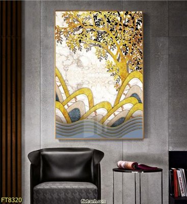 File tranh ảnh gốc Tranh trang trí lối vào 1 tấm FT8320 dùng cho in khổ lớn
