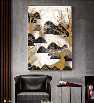 File gốc in ấn Tranh trang trí lối vào 1 tấm FT8326 (sẵn sàng tải về)