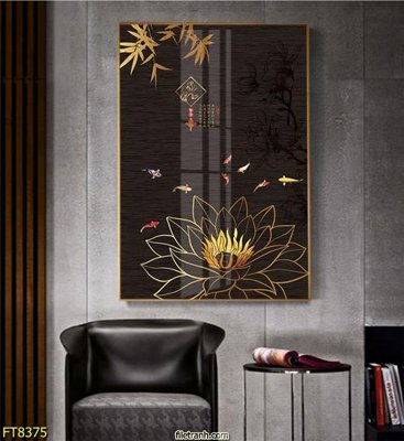 Download file gốc Tranh trang trí lối vào 1 tấm FT8375 (in mica) 3D