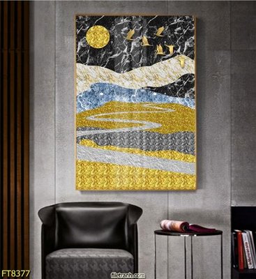 File ảnh gốc Tranh trang trí lối vào 1 tấm FT8377 không vỡ nét