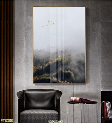 Ảnh gốc file in lụa Tranh trang trí lối vào 1 tấm FT8380 chi tiết