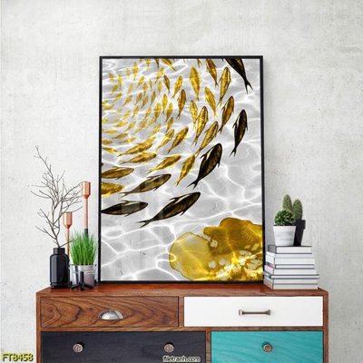 File tranh gốc Tranh trang trí lối vào 1 tấm FT8458 (bản quyền) file PSD