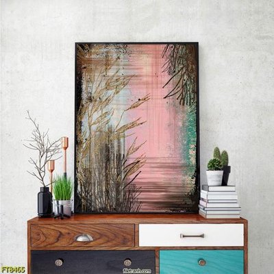 Tải file Tranh trang trí lối vào 1 tấm FT8465 (PSD) cho in ấn quảng cáo