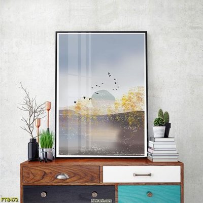 Tải file PSD Tranh trang trí lối vào 1 tấm FT8472 (nguyên layer) để in