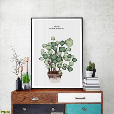 File in trần Tranh trang trí lối vào 1 tấm FT8492 (bản gốc) 5D