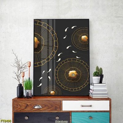 File in ấn Tranh trang trí lối vào 1 tấm FT8498 (bản gốc) cao cấp