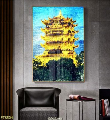 File tranh Tranh trang trí lối vào 1 tấm FT8504 (gốc) chủ đề tĩnh vật