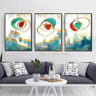 File tranh gốc File tranh hiện đại pha lê gương FT85108 (sắc nét từng chi tiết)