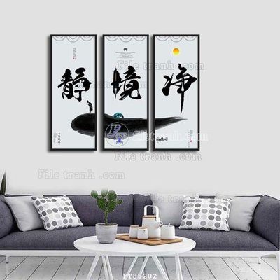 Tệp tin gốc File tranh hiện đại pha lê gương FT85202 (dùng cho in ấn) chuyên nghiệp