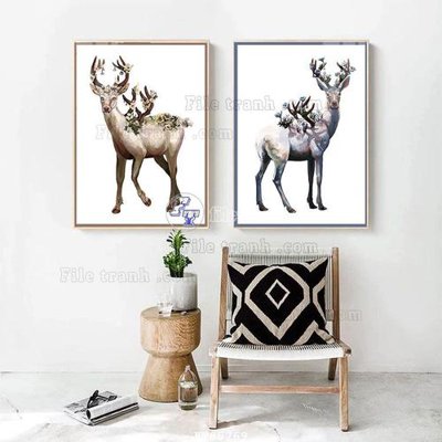 File PSD File tranh hiện đại pha lê gương FT85269 (gốc) nhiều lớp (multi-layer)