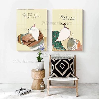 Ảnh gốc File tranh hiện đại pha lê gương FT85286 (độ nét cao) in mica