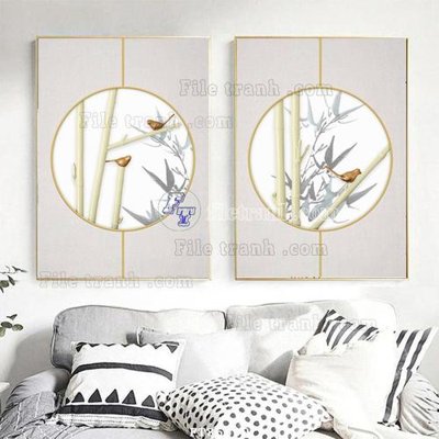 Chi tiết file gốc File tranh hiện đại pha lê gương FT85300 (cho in tráng gương)