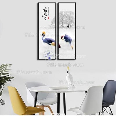 File tranh trang trí File tranh hiện đại pha lê gương FT85389 (file gốc)