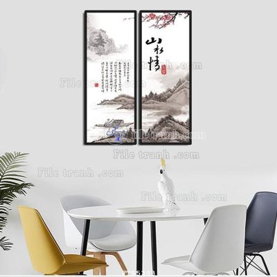 File tranh File tranh hiện đại pha lê gương FT85393 (gốc) chủ đề động vật