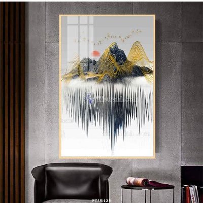 File in trần File tranh hiện đại pha lê gương FT85428 (file gốc) chủ đề vũ trụ