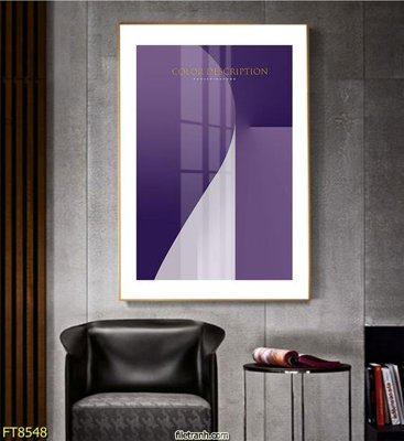 Download file Tranh trang trí lối vào 1 tấm FT8548 (gốc) in mica ốp bếp