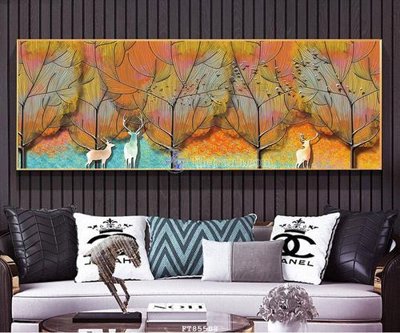 File in lụa File tranh hiện đại pha lê gương FT85508 (chất lượng cao) File tranh hiện đại pha lê gương FT85508