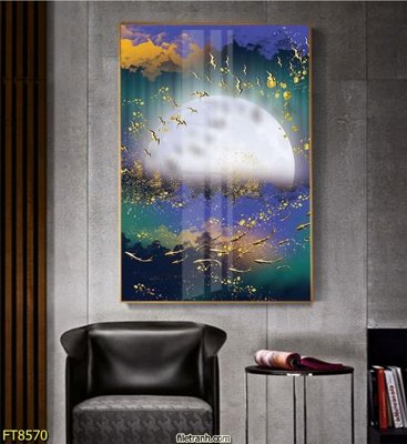 File in ấn Tranh trang trí lối vào 1 tấm FT8570 (bản gốc) sắc nét