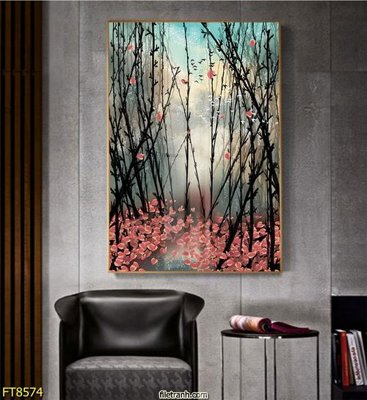 Tải file Tranh trang trí lối vào 1 tấm FT8574 (ảnh gốc) file AI/EPS