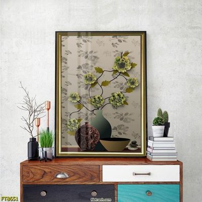 File tranh Tranh trang trí lối vào 1 tấm FT8651 (gốc) chủ đề thiên nhiên