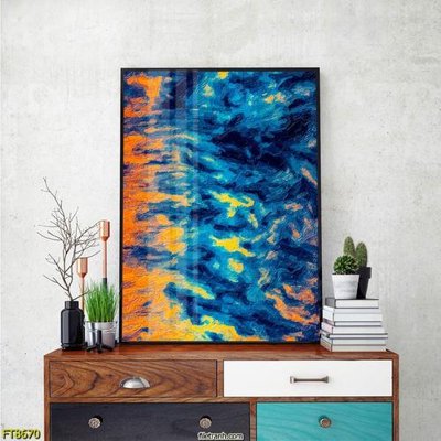 File tranh ảnh gốc Tranh trang trí lối vào 1 tấm FT8670 dùng cho in khổ lớn