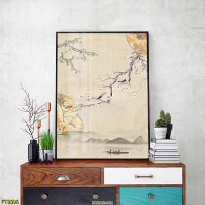 File tranh gốc Tranh trang trí lối vào 1 tấm FT8696 (bản quyền) Filetranh.com