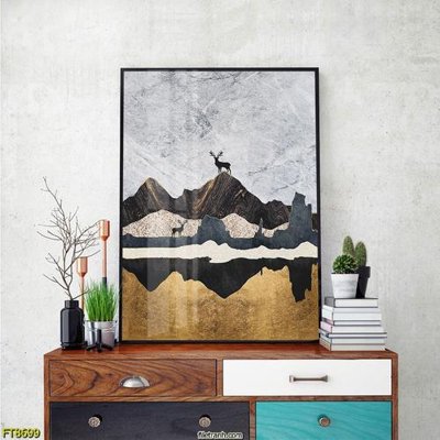 File tranh Tranh trang trí lối vào 1 tấm FT8699 (bản gốc) treo tường