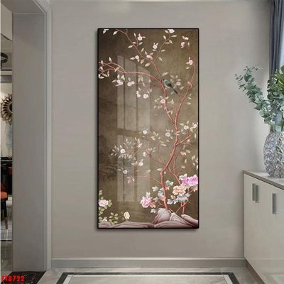 File in trần Tranh trang trí lối vào 1 tấm FT8722 (bản gốc 3D) sống động