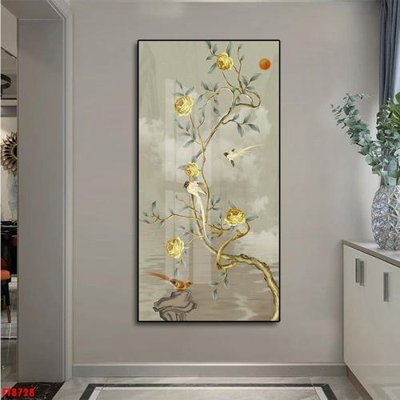 File gốc Tranh trang trí lối vào 1 tấm FT8728 (PNG) nền trong suốt