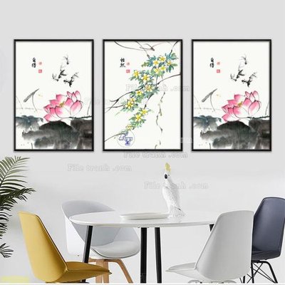 File ảnh gốc Tranh treo pha lê gương FT87391 (chuyên in mica)