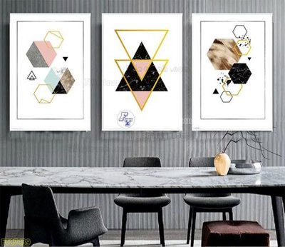 File in mica Tranh treo pha lê gương FT87439 (bản gốc) làm vách ngăn