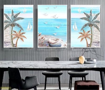 File tranh Tranh treo pha lê gương FT87473 (bản gốc) in lụa dán tường