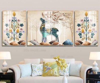 File tranh Tranh treo pha lê gương FT87531 (ảnh gốc) độc quyền