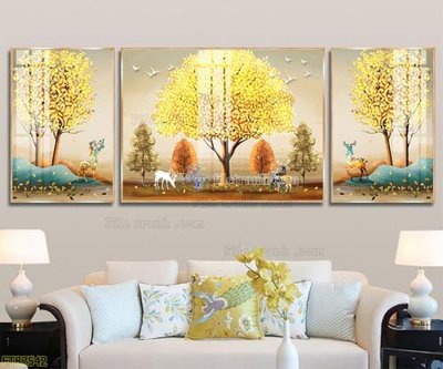 File tranh Tranh treo pha lê gương FT87542 (gốc) in trên kính